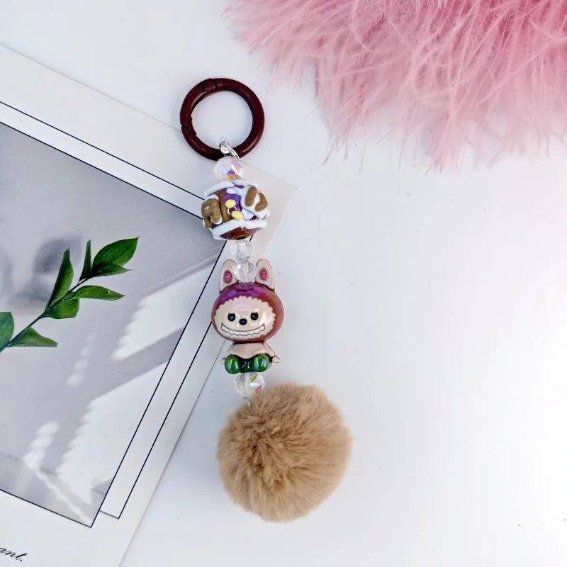 Anime Kawaii Labubu Keychain Doll Backpack Decor Cartoon Cute Car Key Chain Pendant Girls Boys Gifts
Anime Kawaii Labubu Keychain Doll Backpack Decor Cartoon Cute Car Key Chain Pendant Girls Boys Gifts