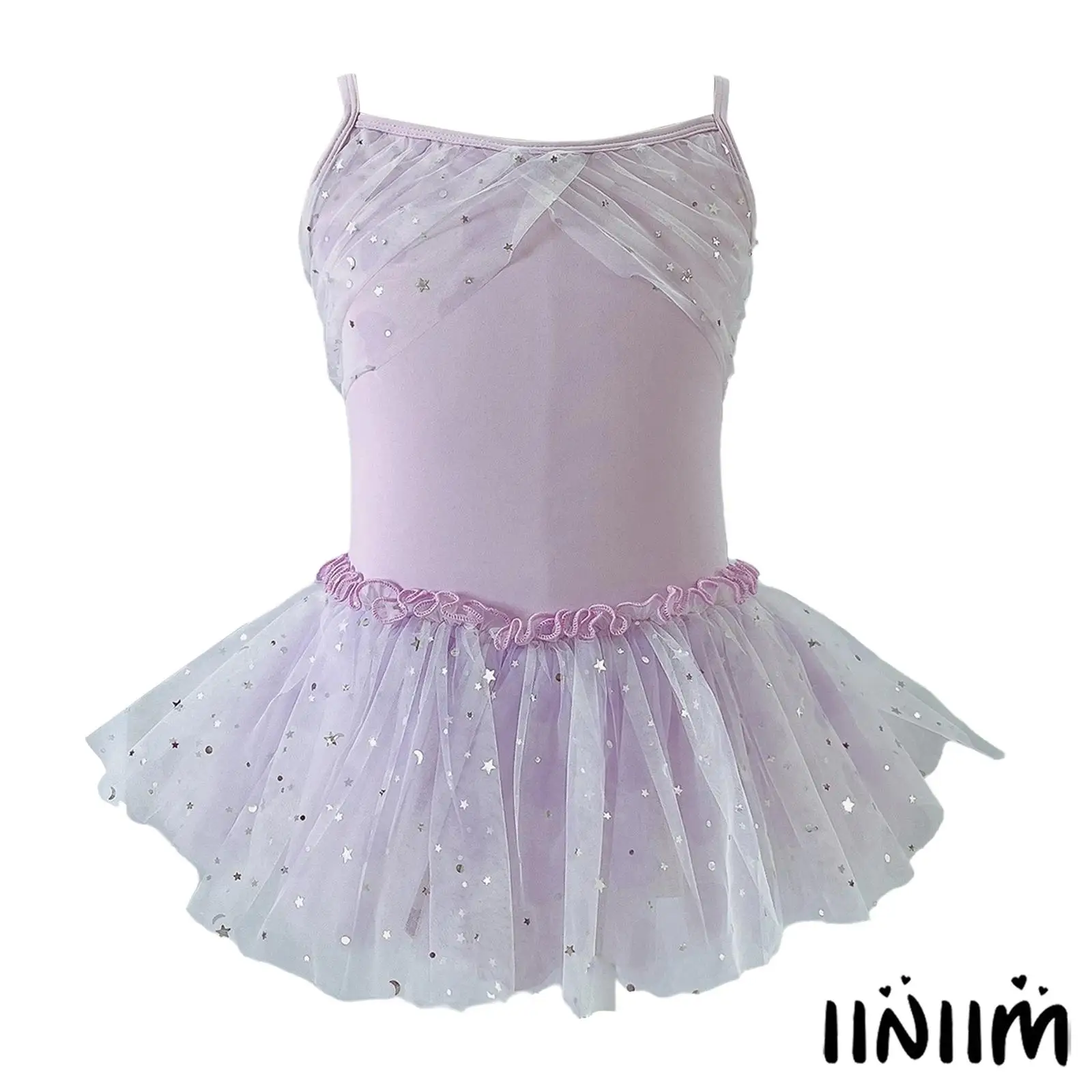 Girls Ballet Gymnastic Dance Clothes Kids Spaghetti-strap Ruched Bodice Sequin Tulle Dress Artistic Figure Skating Dance Costume
Girls Ballet Gymnastic Dance Clothes Kids Spaghetti-strap Ruched Bodice Sequin Tulle Dress Artistic Figure Skating Dance Costume