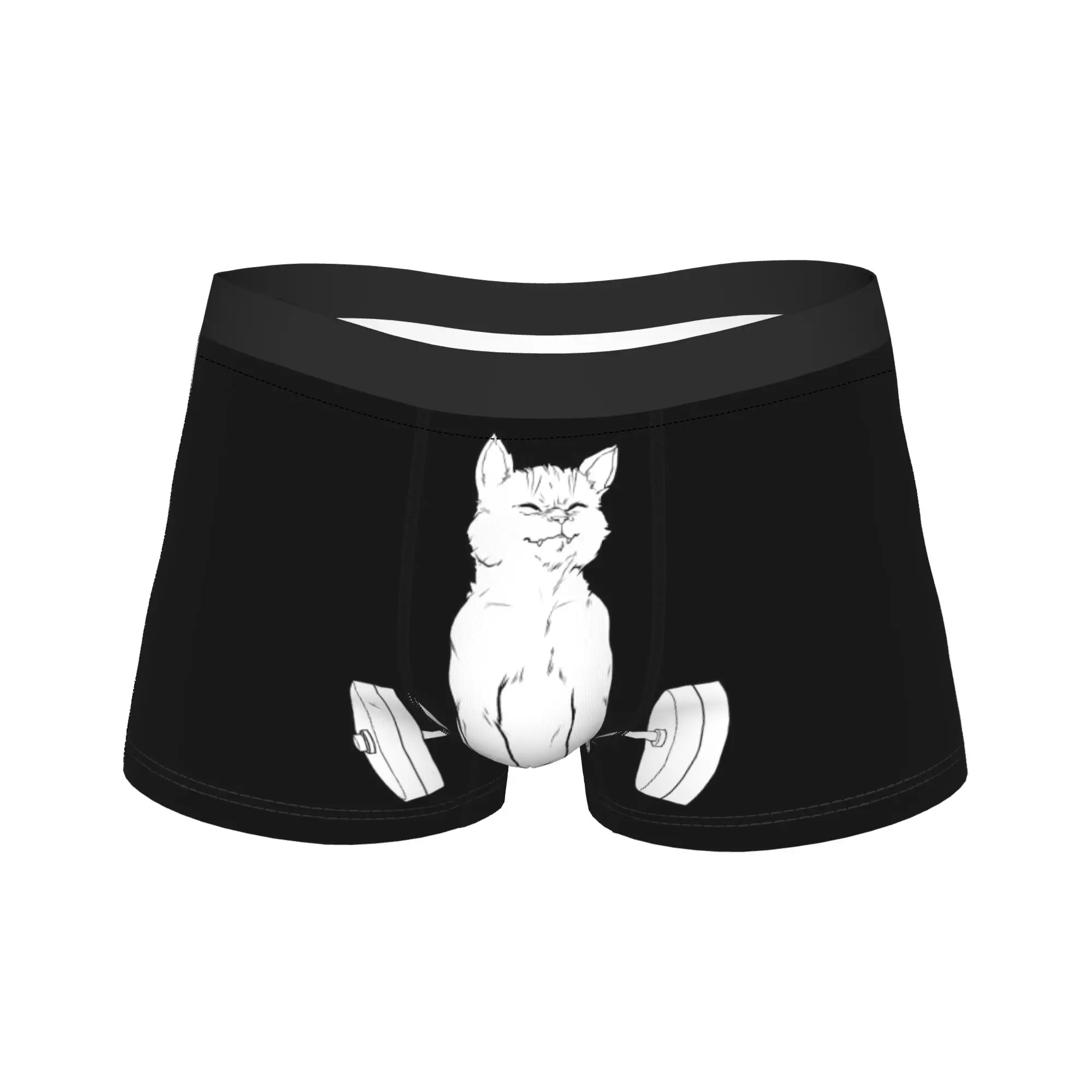 Cat Deadlift Powerlifting Boxer Brief Underwear High Quality Man Comfortable Boxer Shorts Custom Large Size Underpants
Cat Deadlift Powerlifting Boxer Brief Underwear High Quality Man Comfortable Boxer Shorts Custom Large Size Underpants