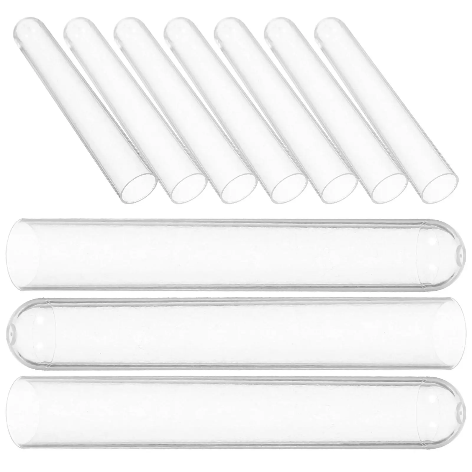 10pcs Plastic Scientific Experiments Test Tubes Disposable 16x100mm Clear Laboratory Storage Tubes Compact Lightweight
10pcs Plastic Scientific Experiments Test Tubes Disposable 16x100mm Clear Laboratory Storage Tubes Compact Lightweight