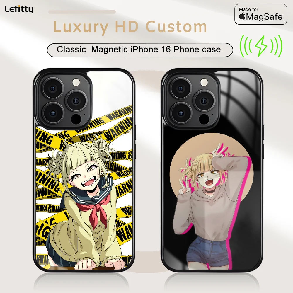 Anime H-Himiko Toga Phone Case For iPhone 16 15 14 13 12 11 Pro Max Plus Mini Magnetic Magsafe Wireless Charging Cover
Anime H-Himiko Toga Phone Case For iPhone 16 15 14 13 12 11 Pro Max Plus Mini Magnetic Magsafe Wireless Charging Cover