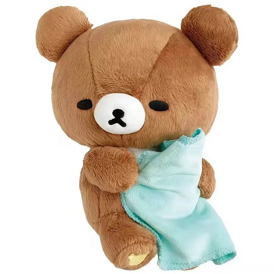 Japanese Kawaii Rilakkuma Plush Toy Mini Sleepy Brown Bear Stuffed Doll with Blanket Cute Cuddly Plushie for Anime Fans Gift
Japanese Kawaii Rilakkuma Plush Toy Mini Sleepy Brown Bear Stuffed Doll with Blanket Cute Cuddly Plushie for Anime Fans Gift