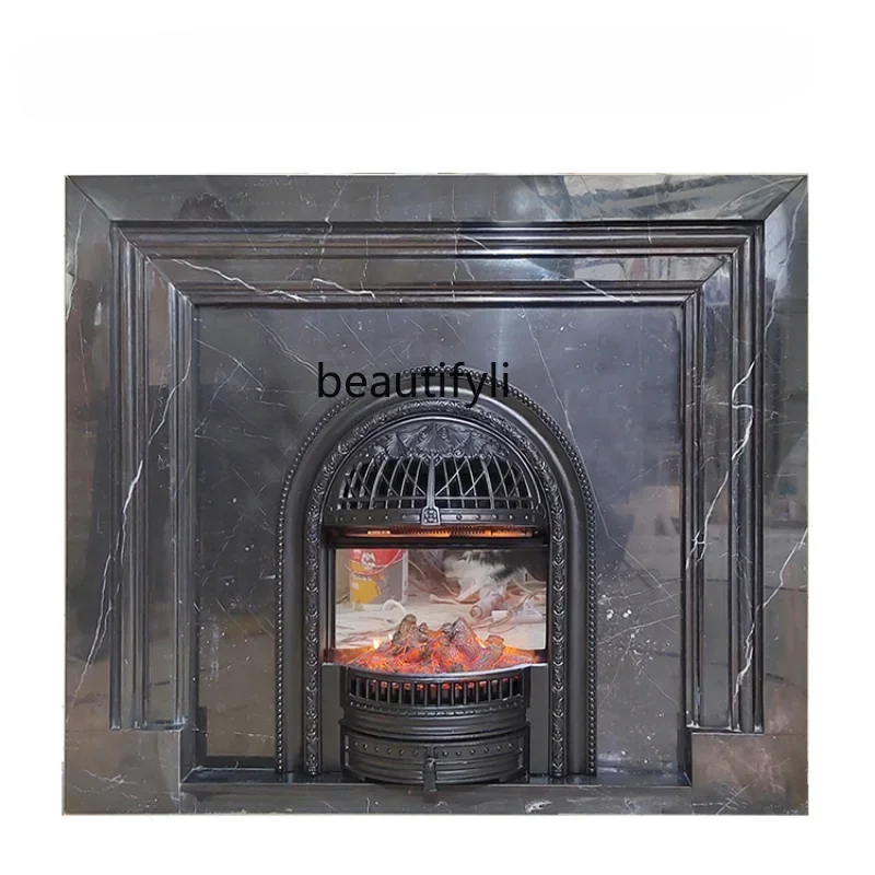 Black Marble Mantelshelf Modern Interior Simple Background Wall Hallway French Stone Curio Cabinet
Black Marble Mantelshelf Modern Interior Simple Background Wall Hallway French Stone Curio Cabinet