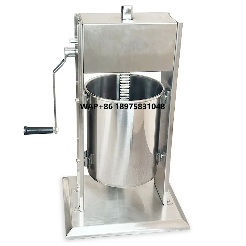 15L stainless steel electric sausage filling machine factory direct sales vacuum sausage filling machine
15L stainless steel electric sausage filling machine factory direct sales vacuum sausage filling machine