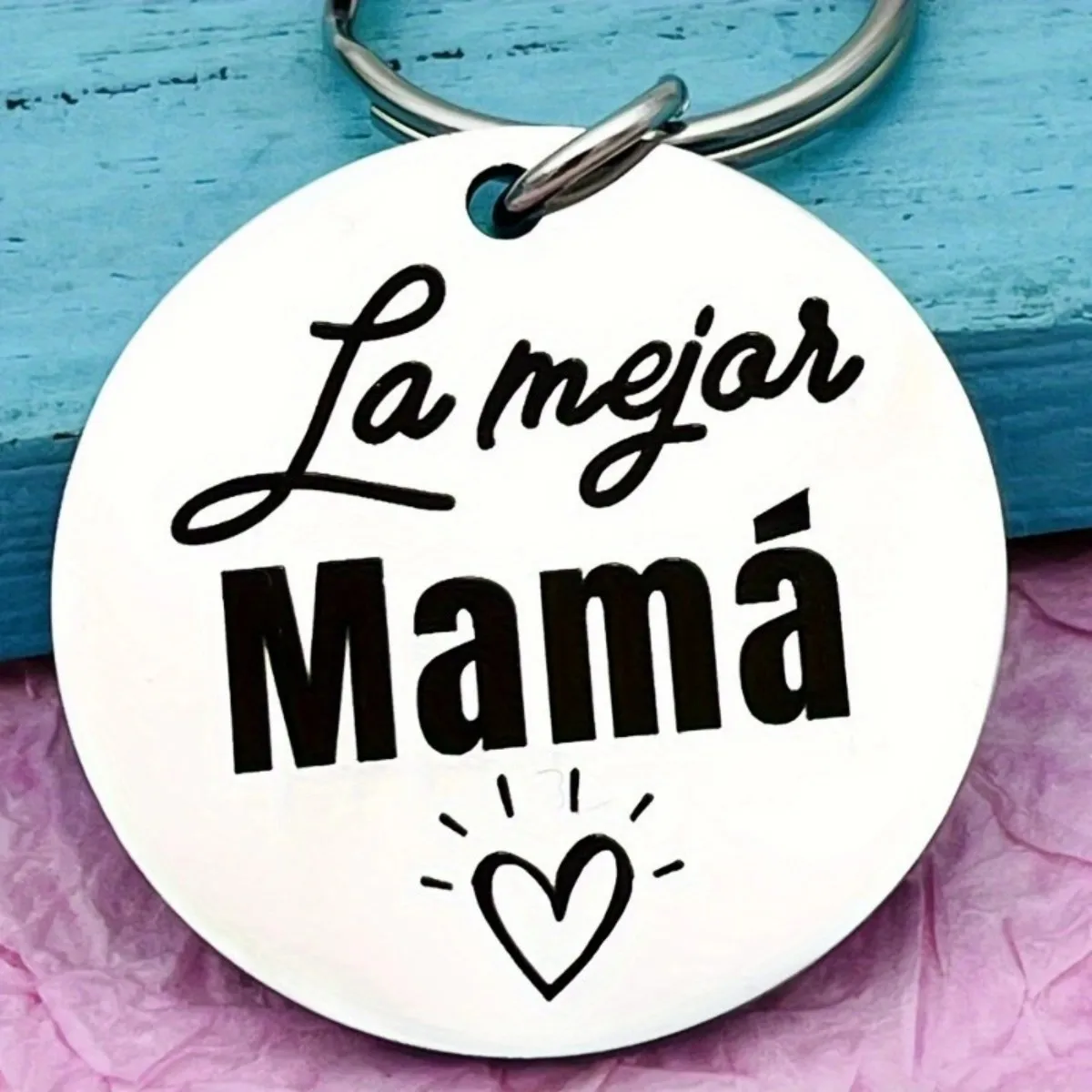 Spanish keychain for mom, Mother's Day gift, Thanksgiving gift for son and daughter, birthday gift for mom
Spanish keychain for mom, Mother's Day gift, Thanksgiving gift for son and daughter, birthday gift for mom