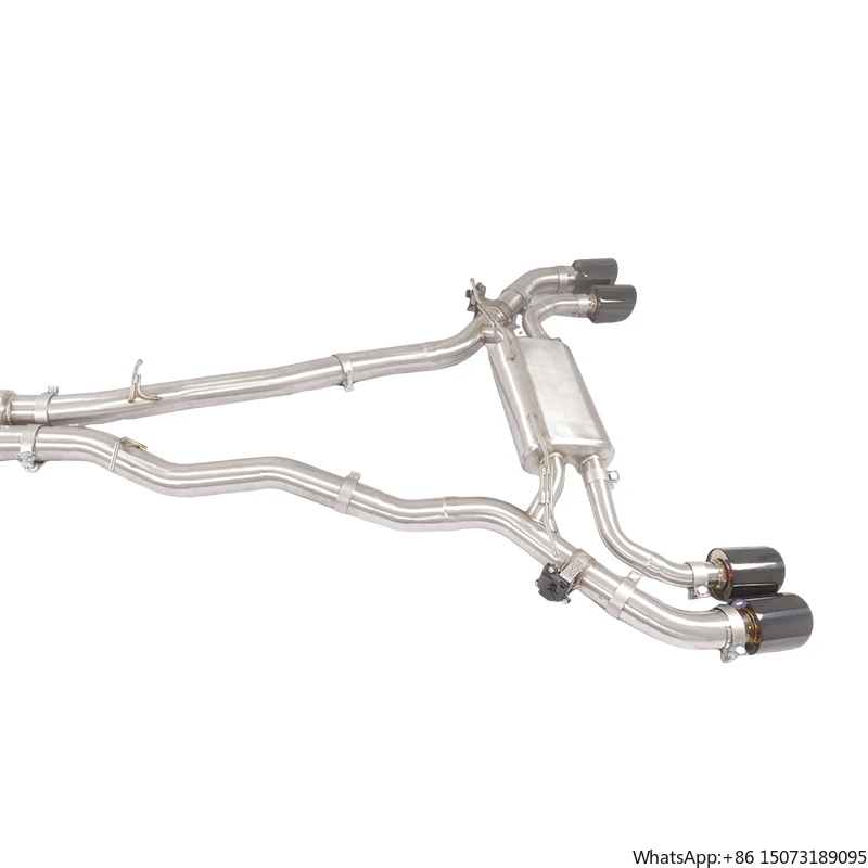 Для M5 G90 4,4T выхлопная труба Catback, задняя часть из нержавеющей стали 304, материал, процесс волочения проволоки
Для M5 G90 4,4T выхлопная труба Catback, задняя часть из нержавеющей стали 304, материал, процесс волочения проволоки