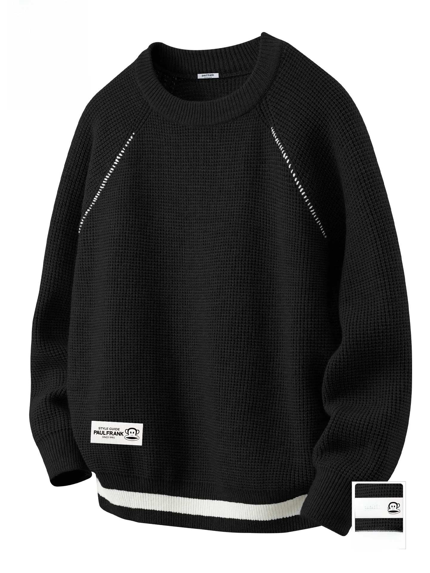 Мужской свободный вязаный свитер с дизайном в стиле Monkey, осенне-зимний, мягкий, удобный, с длинными рукавами, круглым вырезом, теплый, модный
Мужской свободный вязаный свитер с дизайном в стиле Monkey, осенне-зимний, мягкий, удобный, с длинными рукавами, круглым вырезом, теплый, модный