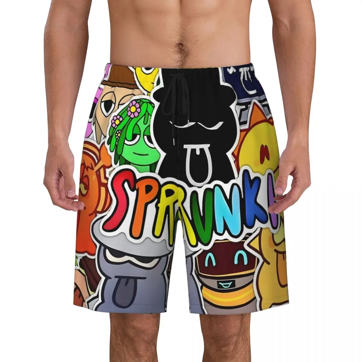 Шорты Sprunkis, мужские крутые пляжные шорты, быстросохнущие плавки с героями мультфильмов
Шорты Sprunkis, мужские крутые пляжные шорты, быстросохнущие плавки с героями мультфильмов