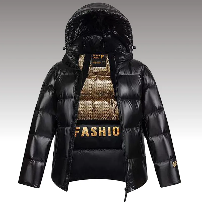 Men's Winter Thick Warm Down Jacket Women Puffer Jacket Fashion Bright Warm Thickened Hooded Outwear Coats Parka Clothing
Men's Winter Thick Warm Down Jacket Women Puffer Jacket Fashion Bright Warm Thickened Hooded Outwear Coats Parka Clothing
