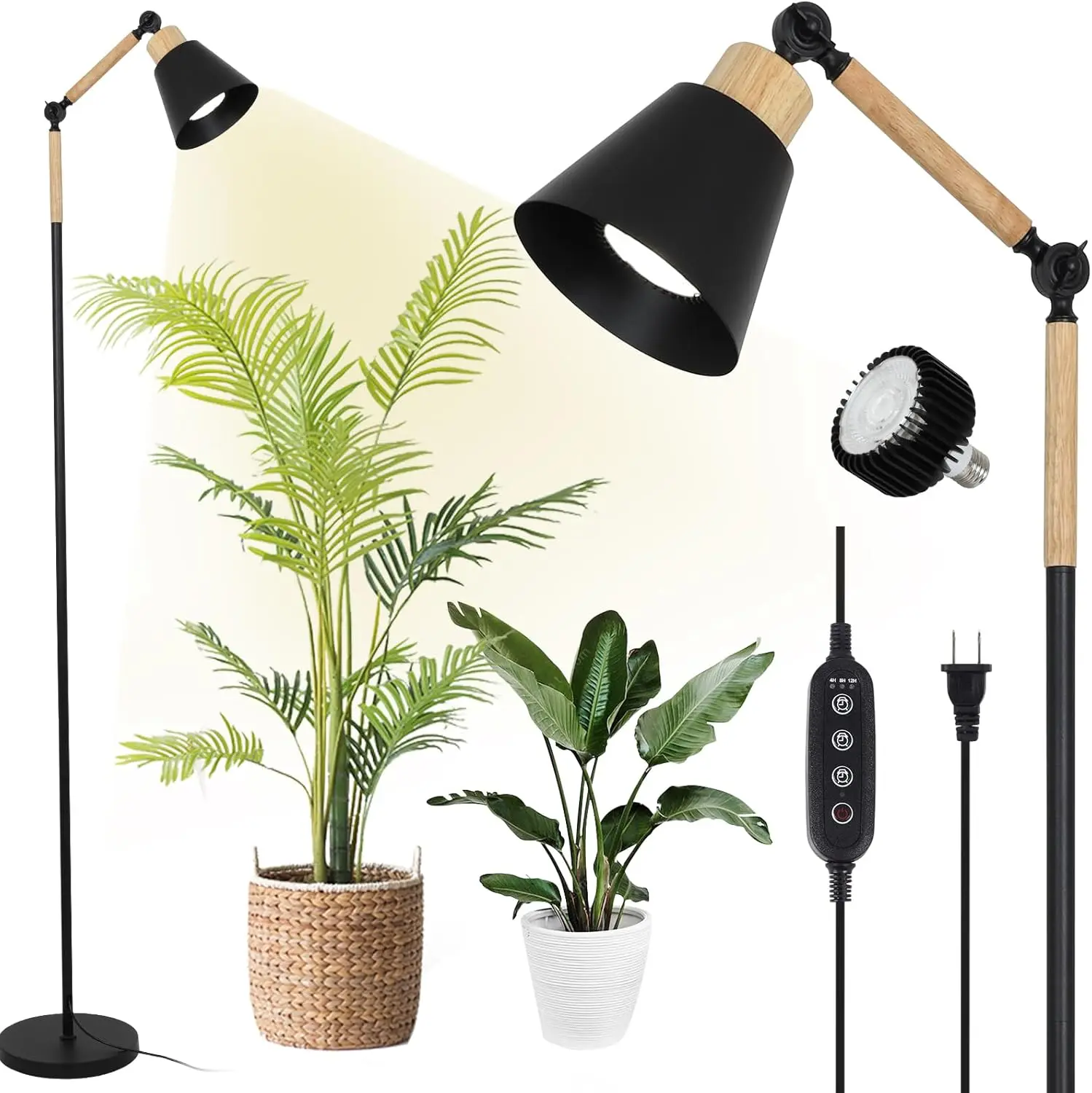 Grow Lights for Indoor Plants Full Spectrum, Plant Lights for Indoor Growing with 20W COB Grow Light
Grow Lights for Indoor Plants Full Spectrum, Plant Lights for Indoor Growing with 20W COB Grow Light