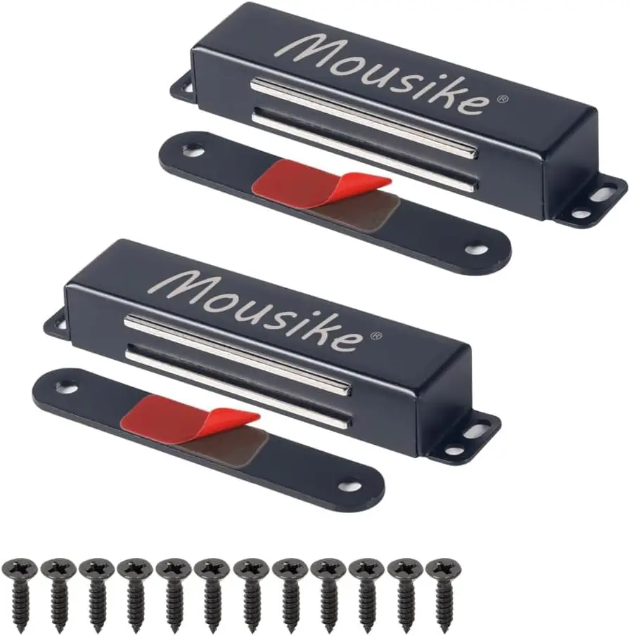 Heavy Duty 90lb Magnetic Door Catch for Cabinets, Closets, Drawers - Strong Magnet Latch for Kitchen, Wardrobe, RV
Heavy Duty 90lb Magnetic Door Catch for Cabinets, Closets, Drawers - Strong Magnet Latch for Kitchen, Wardrobe, RV