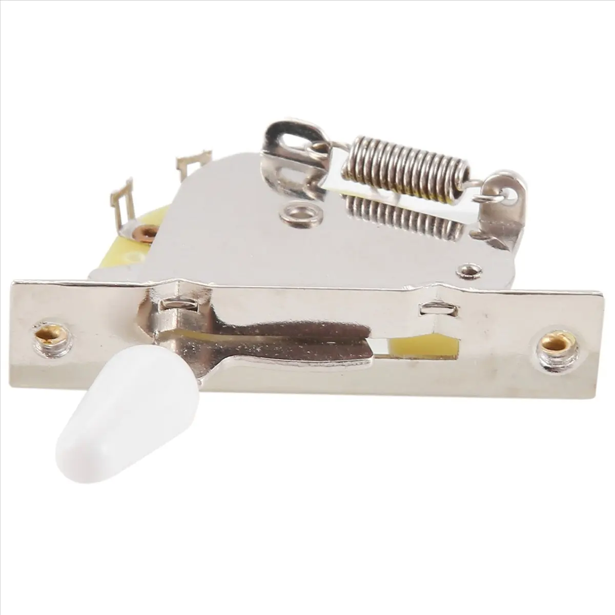 TUREBG 2X 5 Way Lever Switch Selector Five-Speed Tone Switch Guitar Accessories for ST SQ Electric Guitar Parts White
TUREBG 2X 5 Way Lever Switch Selector Five-Speed Tone Switch Guitar Accessories for ST SQ Electric Guitar Parts White