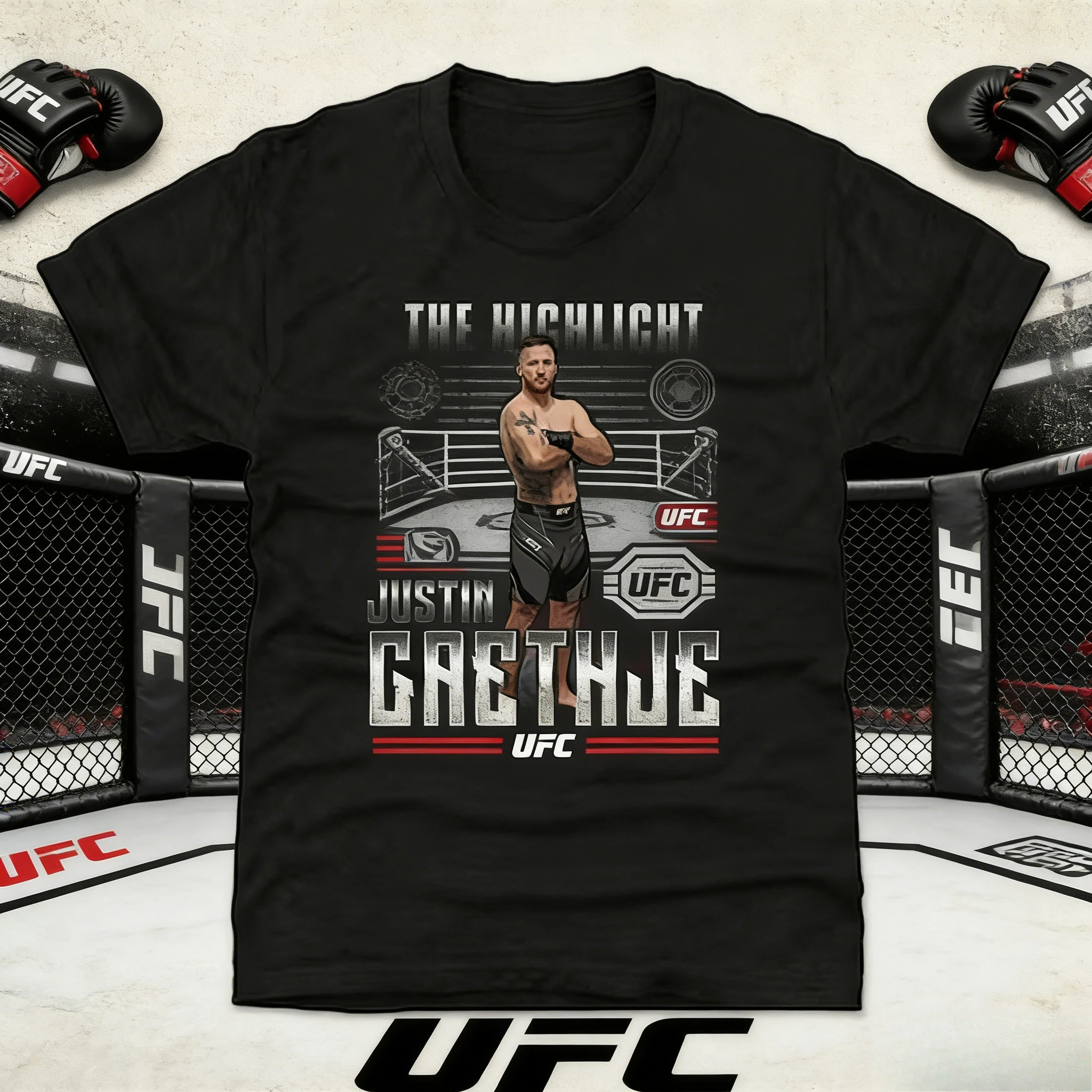 UFC Fighter Justin Gaskey's 2026, летняя хлопковая свободная повседневная модная футболка из 100% хлопка с принтом, подходящая для мужчин и женщин
UFC Fighter Justin Gaskey's 2026, летняя хлопковая свободная повседневная модная футболка из 100% хлопка с принтом, подходящая для мужчин и женщин