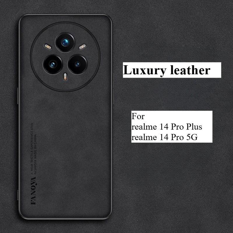 For Realme 14 Pro Plus 5G Case Luxury Leather Matte Shockproof Phone Cover For Realme 14 Pro Pro+ Thin Bumper Realme14Pro Funda
For Realme 14 Pro Plus 5G Case Luxury Leather Matte Shockproof Phone Cover For Realme 14 Pro Pro+ Thin Bumper Realme14Pro Funda