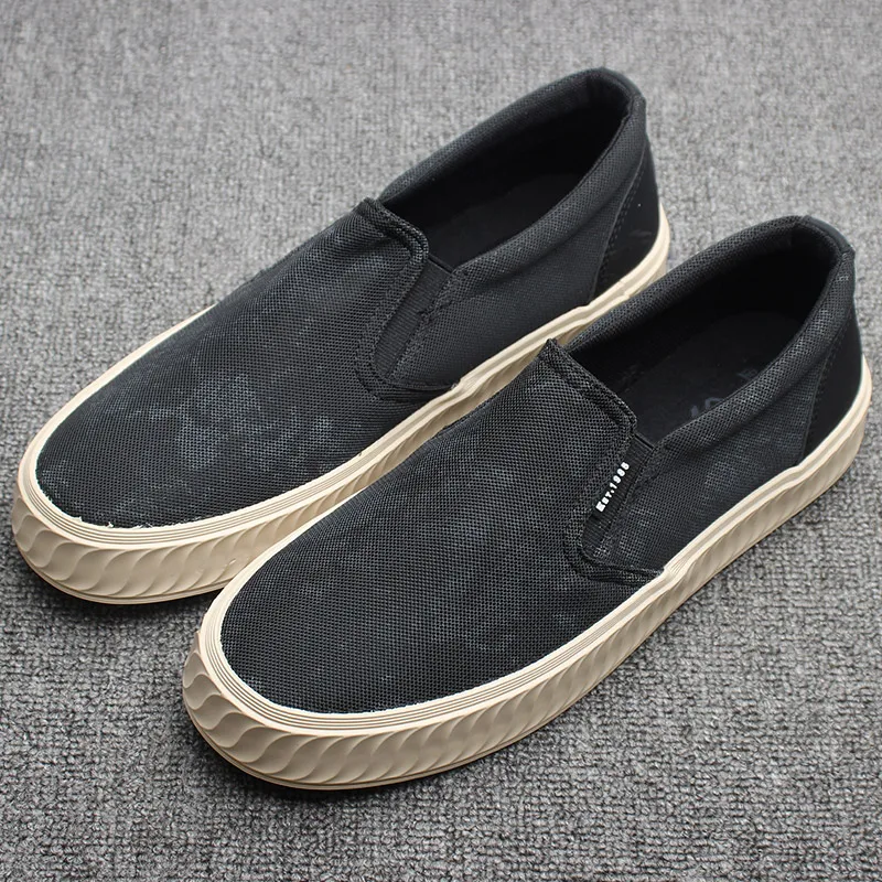 2025 Summer New Men's Casual Canvas Slip-On Denim oes Korean Sle Lazy Beijing Old Capital Loers Breathable Low Top
2025 Summer New Men's Casual Canvas Slip-On Denim oes Korean Sle Lazy Beijing Old Capital Loers Breathable Low Top