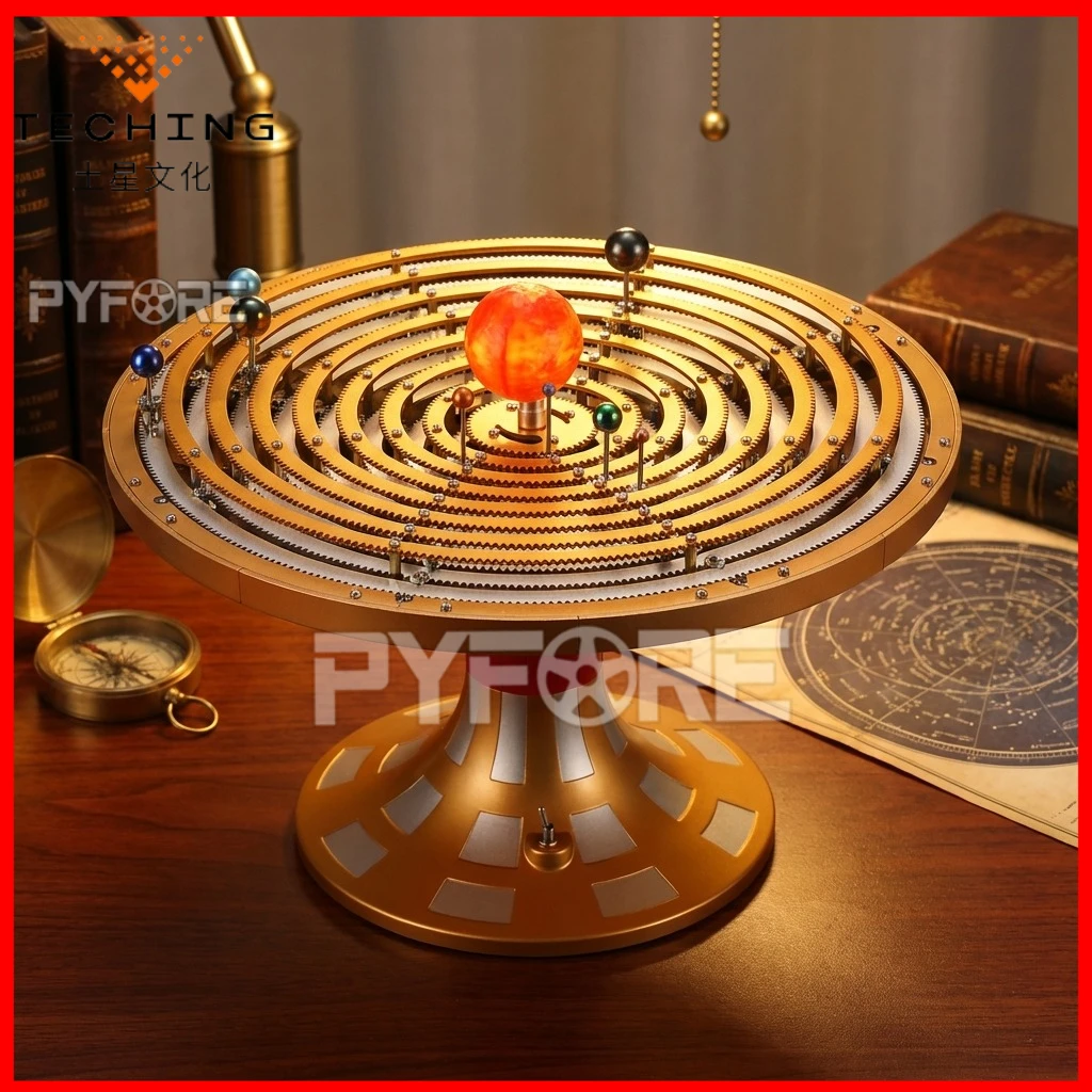 Металлический конструктор Teching DM405: Ретро-механический астрономический планетарный инструмент, игрушка STEM, настольное украшение, коллекционный набор
Металлический конструктор Teching DM405: Ретро-механический астрономический планетарный инструмент, игрушка STEM, настольное украшение, коллекционный набор