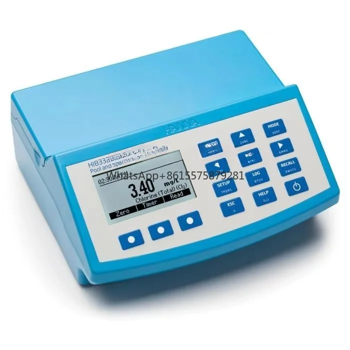 HI83326 Pool and Spa Photometer Wavelength Accuracy ±1 nm hanna ph meter
HI83326 Pool and Spa Photometer Wavelength Accuracy ±1 nm hanna ph meter