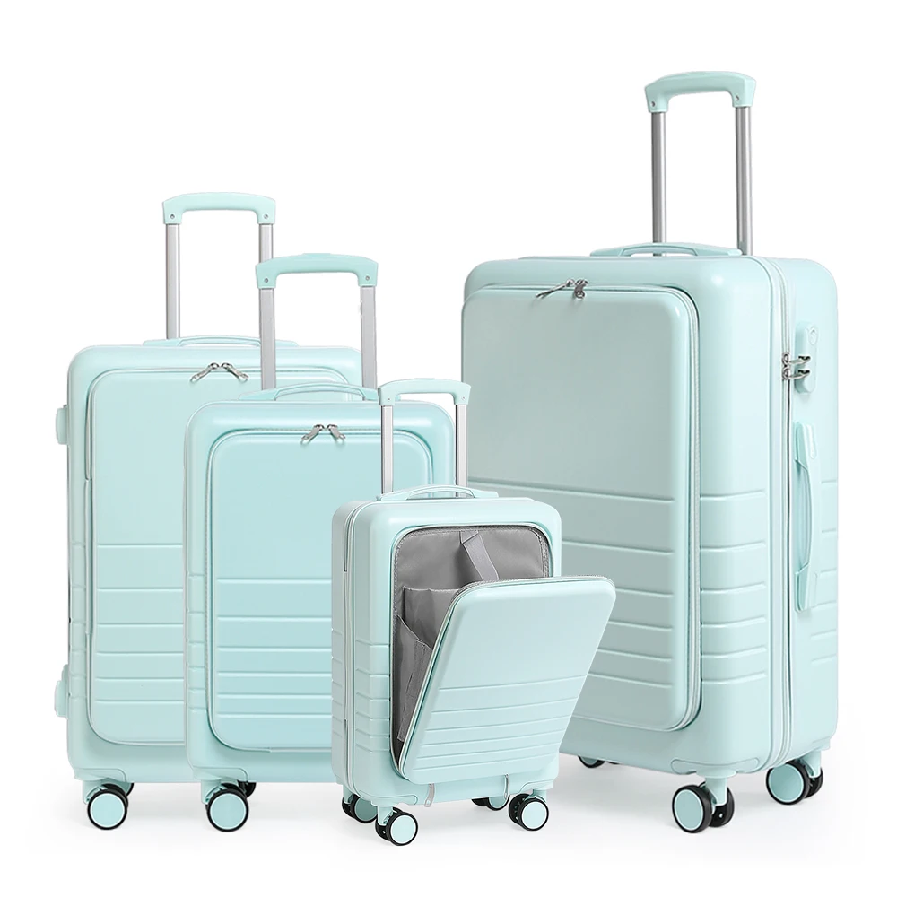 Wholesale 4-Wheel Multifunctional Mini Luggage with Lock Laptop Compartment Bag Custom Luggage
Wholesale 4-Wheel Multifunctional Mini Luggage with Lock Laptop Compartment Bag Custom Luggage