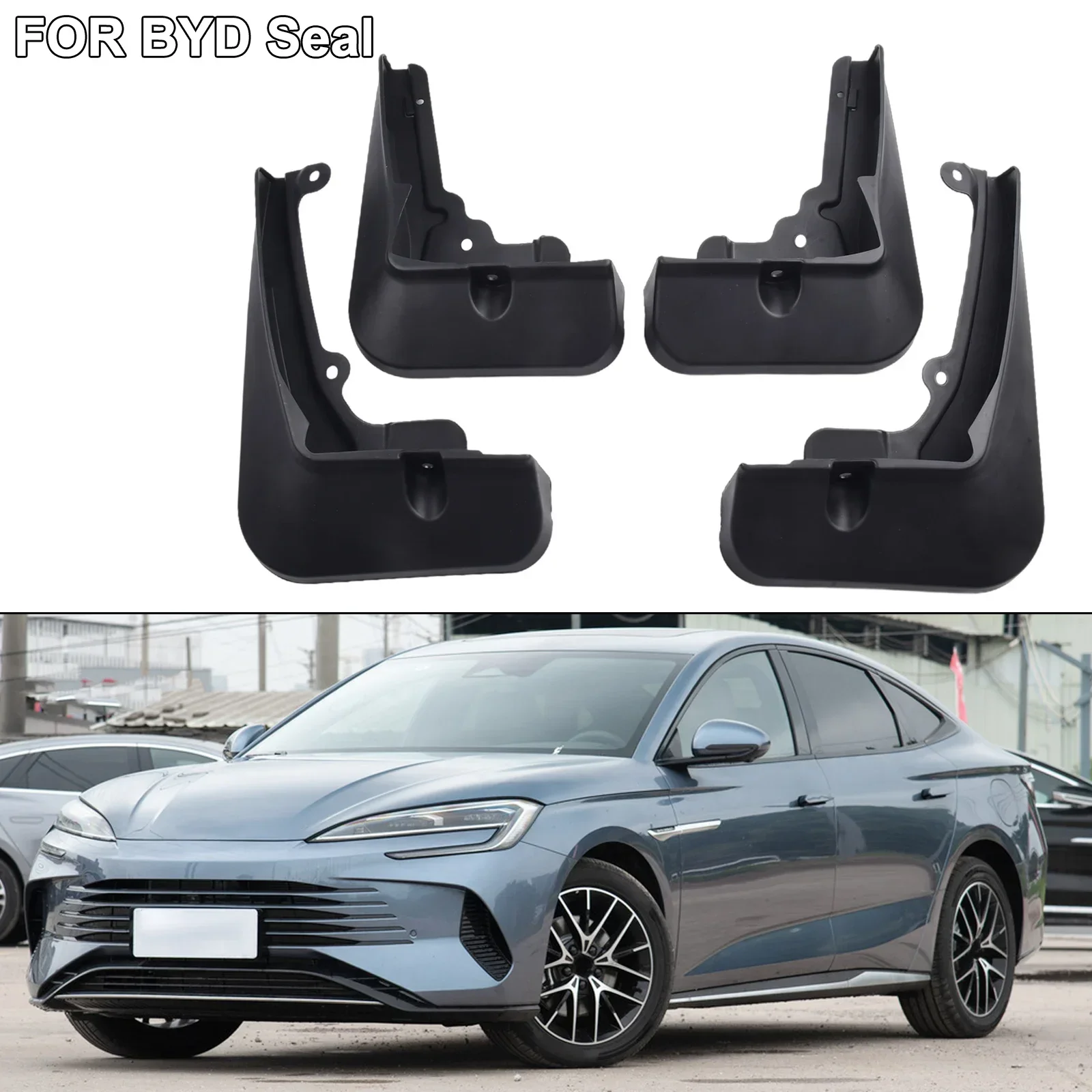 New upgrade FOR BYD Seal 2022 2023 Mudguards Fender Guard Splash Mud Flap Mudguard Car Accessories Auto Styline
New upgrade FOR BYD Seal 2022 2023 Mudguards Fender Guard Splash Mud Flap Mudguard Car Accessories Auto Styline