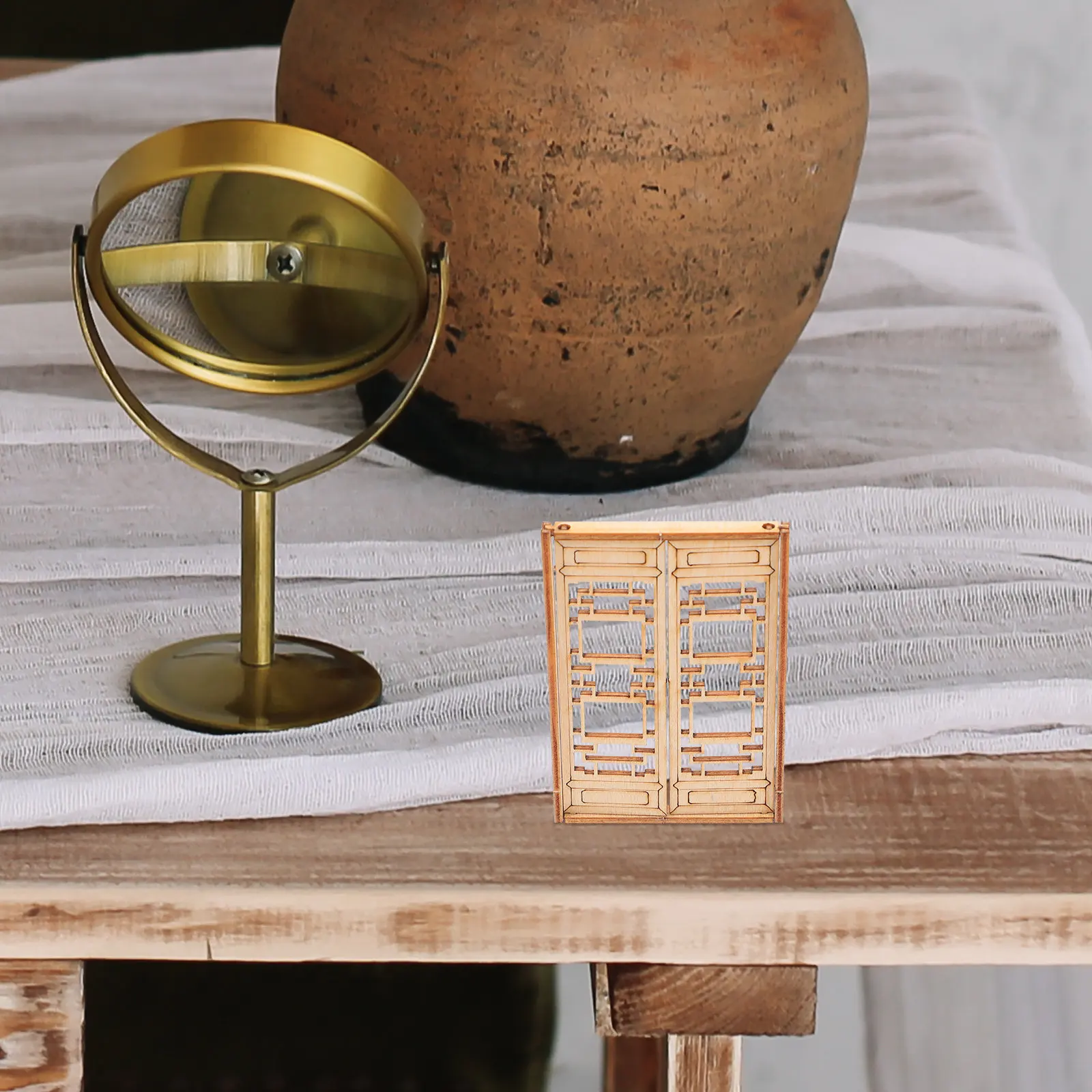 4Pcs Exquisite Traditional Chinese Style Window Models Fine Craftsmanship Wooden Mini Windows for DIY Home Decor Micro
4Pcs Exquisite Traditional Chinese Style Window Models Fine Craftsmanship Wooden Mini Windows for DIY Home Decor Micro