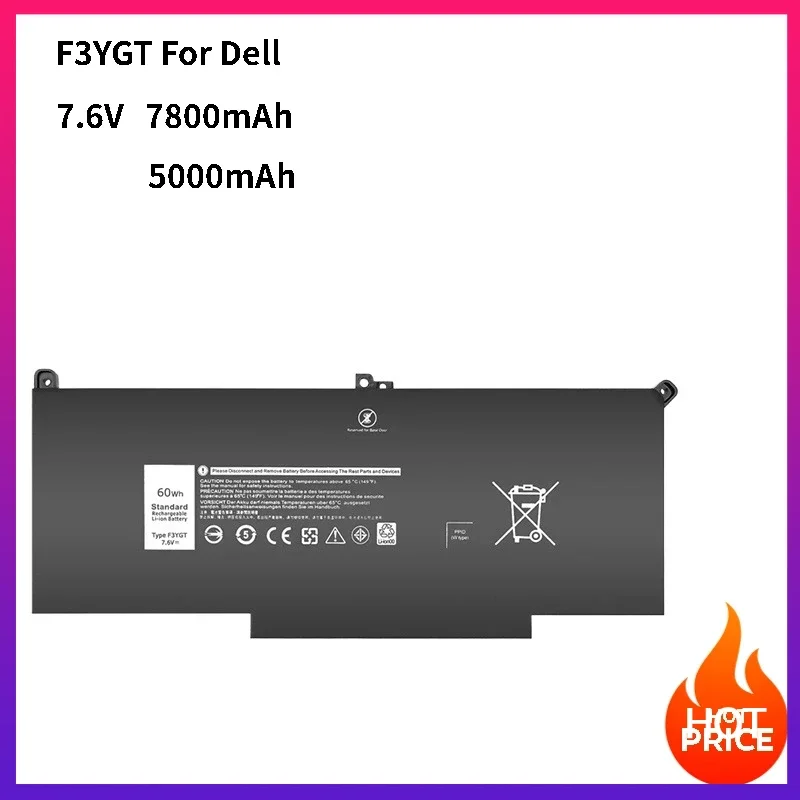 Аккумулятор для ноутбука F3YGT для Dell 7480 2X39G Latitude 12 7000 7280 7290 E7280 E7290 E7380 E7390 13 7000 7380 7390 14 7480 7490
Аккумулятор для ноутбука F3YGT для Dell 7480 2X39G Latitude 12 7000 7280 7290 E7280 E7290 E7380 E7390 13 7000 7380 7390 14 7480 7490