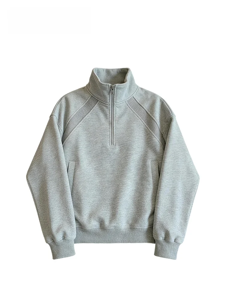 plus Size Long Sve Hoodie Women's Autumn Winter American Sle Splicing Ribbed High Collar Trendy Top for plus Size Girls
plus Size Long Sve Hoodie Women's Autumn Winter American Sle Splicing Ribbed High Collar Trendy Top for plus Size Girls