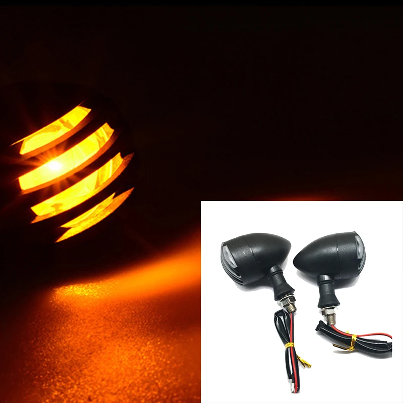 2Pcs Turn Signals Motorcycle LED Lndicator Lamp Blinker Lights For Honda Kawasaki Cruiser Chopper Cafe Racer Moto Accessories
2Pcs Turn Signals Motorcycle LED Lndicator Lamp Blinker Lights For Honda Kawasaki Cruiser Chopper Cafe Racer Moto Accessories