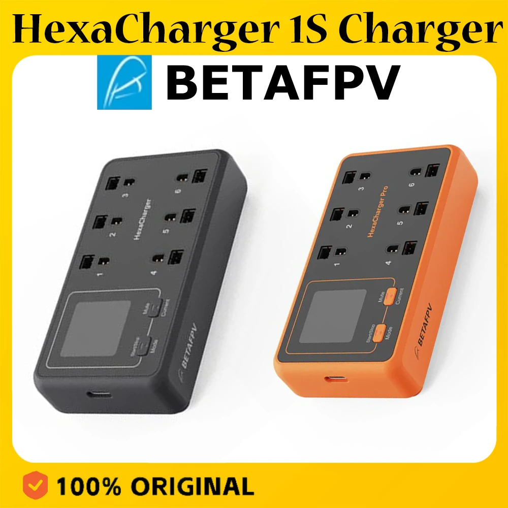 Зарядное устройство BETAFPV HexaCharger 1S с портами BT2.0/PH2.0 для LiPo/LiHV 1S Whoop аккумуляторов
Зарядное устройство BETAFPV HexaCharger 1S с портами BT2.0/PH2.0 для LiPo/LiHV 1S Whoop аккумуляторов