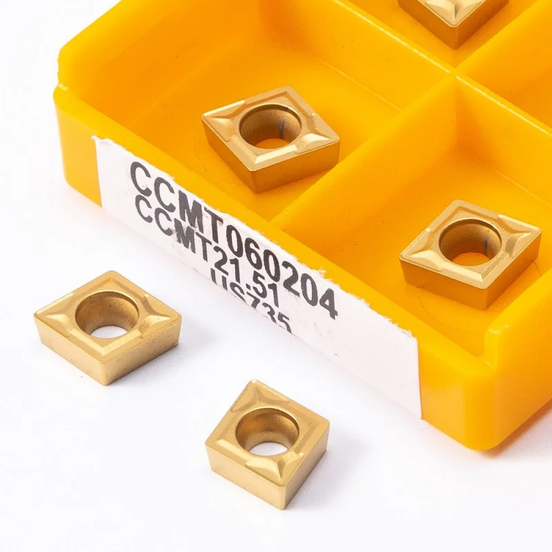 Turning knife CCMT060204 CCMT060208 VP15TF US735 UE6020 CNC Lathe Tool CCMT Carbide tool External Turning Insert Cutting Tools
Turning knife CCMT060204 CCMT060208 VP15TF US735 UE6020 CNC Lathe Tool CCMT Carbide tool External Turning Insert Cutting Tools