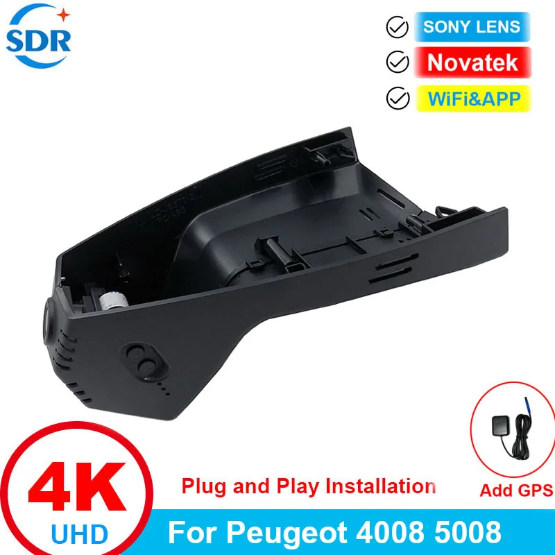 4K Plug And Play Wifi Dash Camera For Peugeot 508 2nd Gen 2022 2021 2020 2019,for Peugeot 508SW PSE 508 SW Sport Wireless DVR
4K Plug And Play Wifi Dash Camera For Peugeot 508 2nd Gen 2022 2021 2020 2019,for Peugeot 508SW PSE 508 SW Sport Wireless DVR