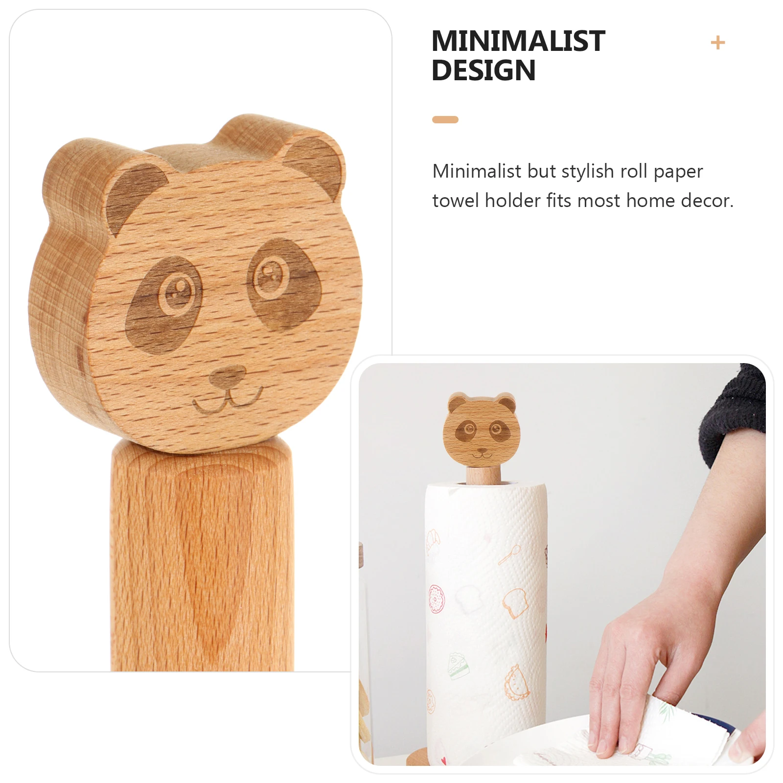 Wooden Paper Towel Holder Vertical Tissue Rail Home Stand Rack Christmas Toilet
Wooden Paper Towel Holder Vertical Tissue Rail Home Stand Rack Christmas Toilet