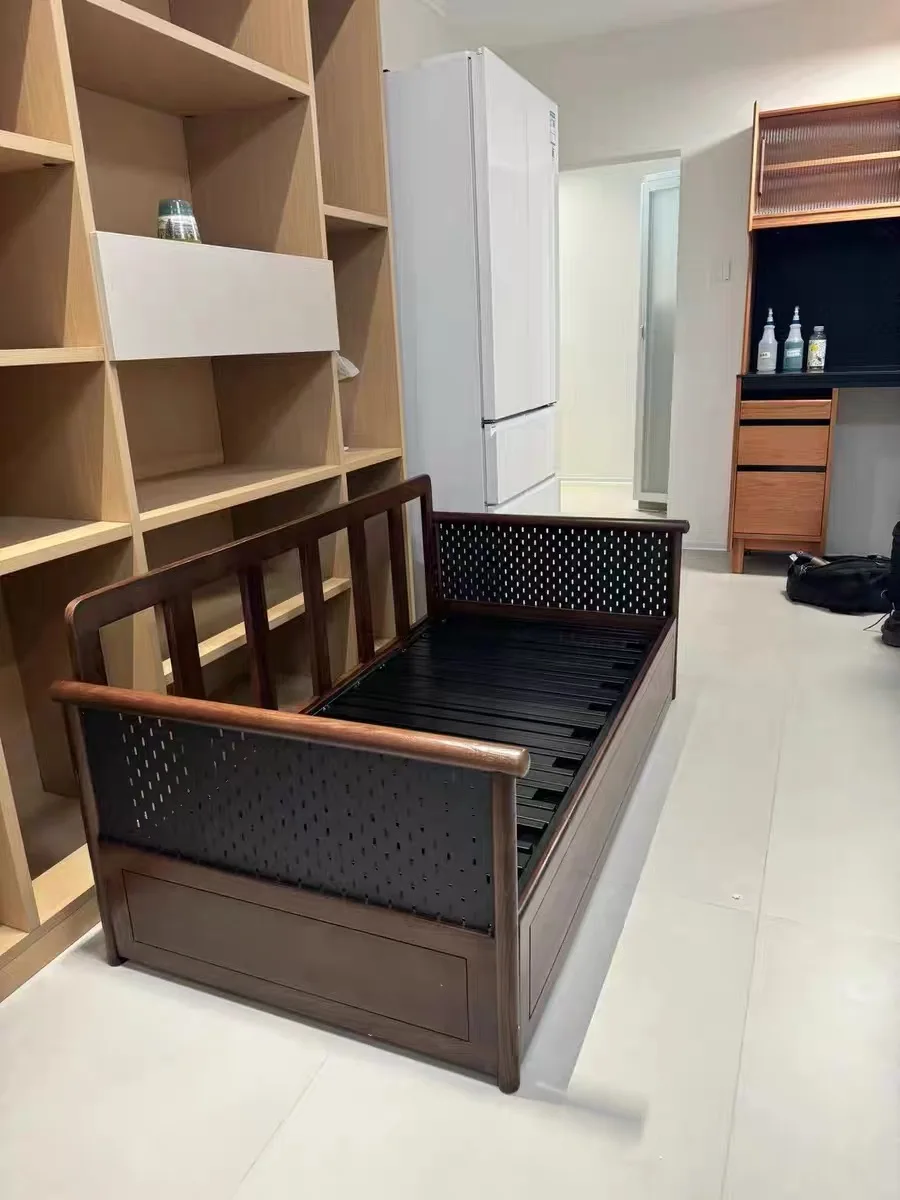 Custom solid wood sofa bed Two folding Japanese living room small apartment home multi-functional pull-out telescopic bed
Custom solid wood sofa bed Two folding Japanese living room small apartment home multi-functional pull-out telescopic bed