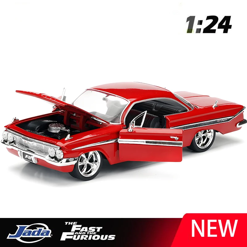 JADA 1:24 Fast & Furious Dom's Impala Alloy Car Diecasts & Toy Vehicles Car Model Miniature Scale Model Car For Children
JADA 1:24 Fast & Furious Dom's Impala Alloy Car Diecasts & Toy Vehicles Car Model Miniature Scale Model Car For Children