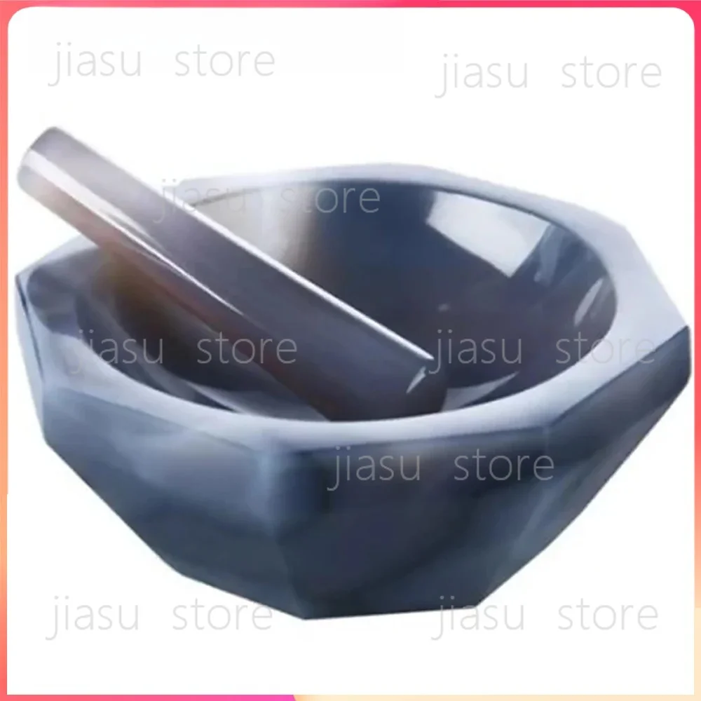 Multi-Size Natural Agate Mortar with Pestle, 30–200mm Optional Grinding Agate Bowl for Sample Preparation
Multi-Size Natural Agate Mortar with Pestle, 30–200mm Optional Grinding Agate Bowl for Sample Preparation