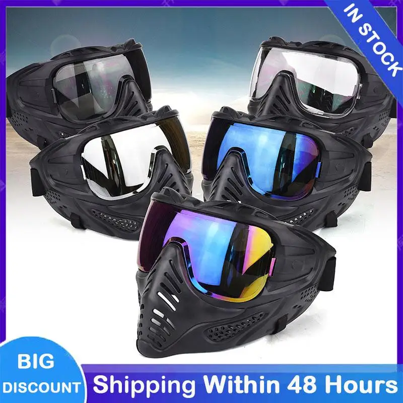 Reusable Protective Mask With Adjustable Strap Impact-resistant Anti-fog Outdoor Real Fan Equipment
Reusable Protective Mask With Adjustable Strap Impact-resistant Anti-fog Outdoor Real Fan Equipment