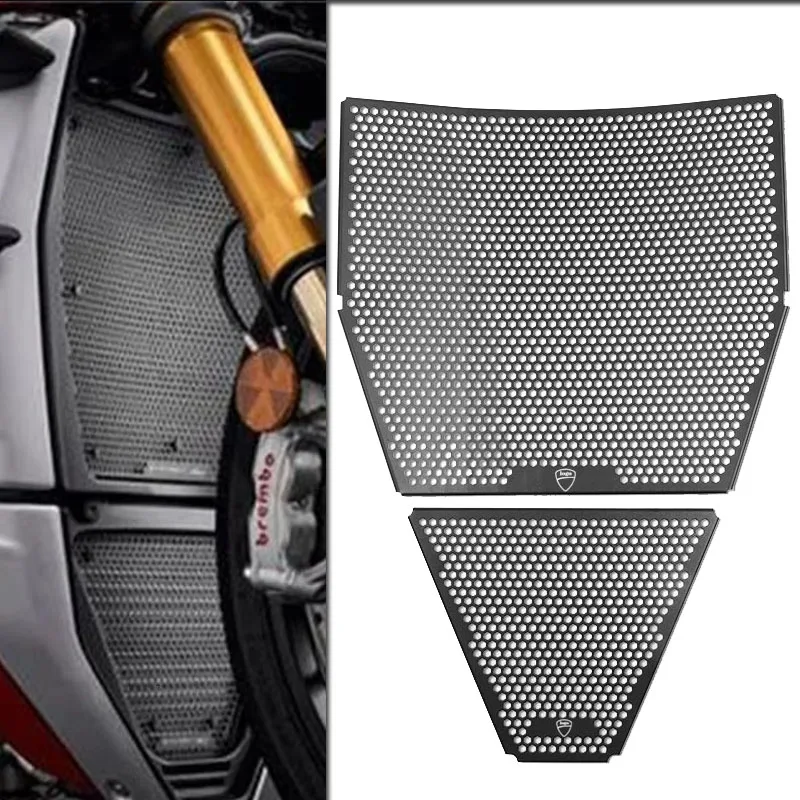 For DUCATI Streetfighter V4 V4S Paniagle V4 2020-2024 Motorcycle Radiator Grille Cover Guard Stainless Steel Protection Protetor
For DUCATI Streetfighter V4 V4S Paniagle V4 2020-2024 Motorcycle Radiator Grille Cover Guard Stainless Steel Protection Protetor