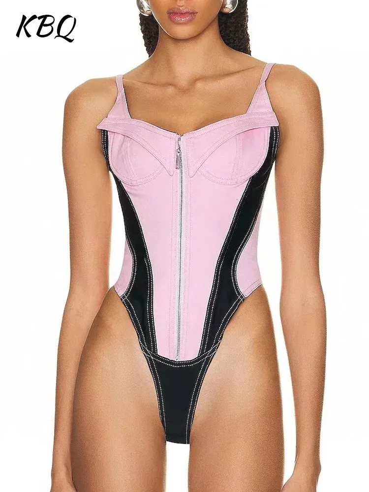 KBQ-Camisole Jumpsuits for Women, Square Collar, Sleeveless, High Waist,Patchwork, Zipper,Sexy Jumpsuit,Female Fashion,Hit Color
KBQ-Camisole Jumpsuits for Women, Square Collar, Sleeveless, High Waist,Patchwork, Zipper,Sexy Jumpsuit,Female Fashion,Hit Color