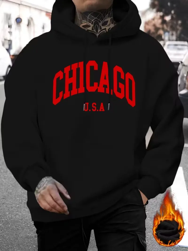 Мужская свободная толстовка с капюшоном 270г - Веселый узор с принтом, рождественский и День святого Валентина.
Мужская свободная толстовка с капюшоном 270г - Веселый узор с принтом, рождественский и День святого Валентина.