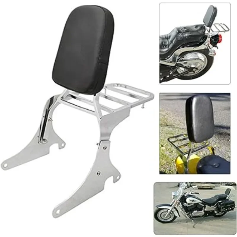 Motorcycle Rear Passenger Backrest Sissy Bar Luggage Rack Pad For Kawasaki Vulcan VN400 800 1995-2012
Motorcycle Rear Passenger Backrest Sissy Bar Luggage Rack Pad For Kawasaki Vulcan VN400 800 1995-2012