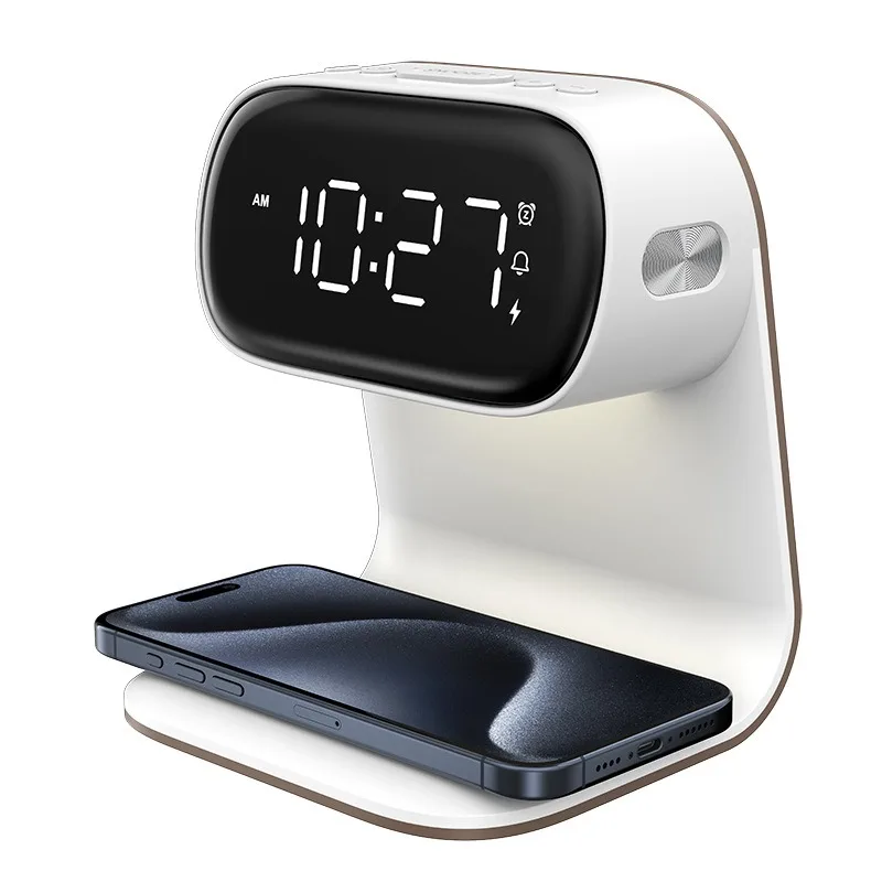 Wireless charging bedside night light 15W fast charging mobile phone earphone charging alarm clock gift desk lamp
Wireless charging bedside night light 15W fast charging mobile phone earphone charging alarm clock gift desk lamp