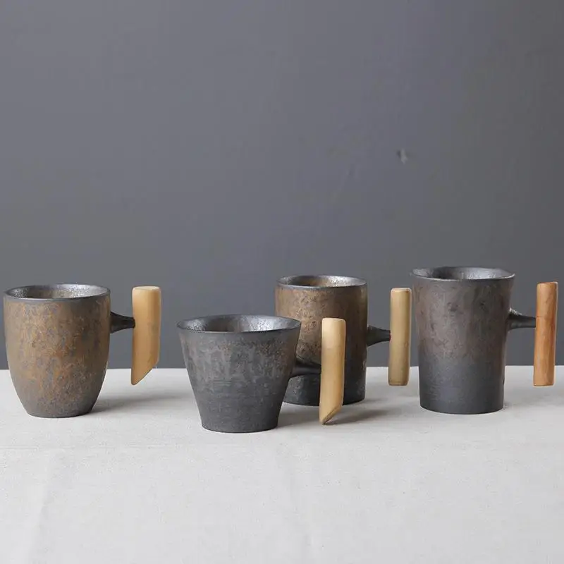 Japanese Style Ceramic Mugs Coffee Cups Milk Cups Rinse Cups Wooden Handle Ceramic Cups for Home Use Snow Search Brand
Japanese Style Ceramic Mugs Coffee Cups Milk Cups Rinse Cups Wooden Handle Ceramic Cups for Home Use Snow Search Brand