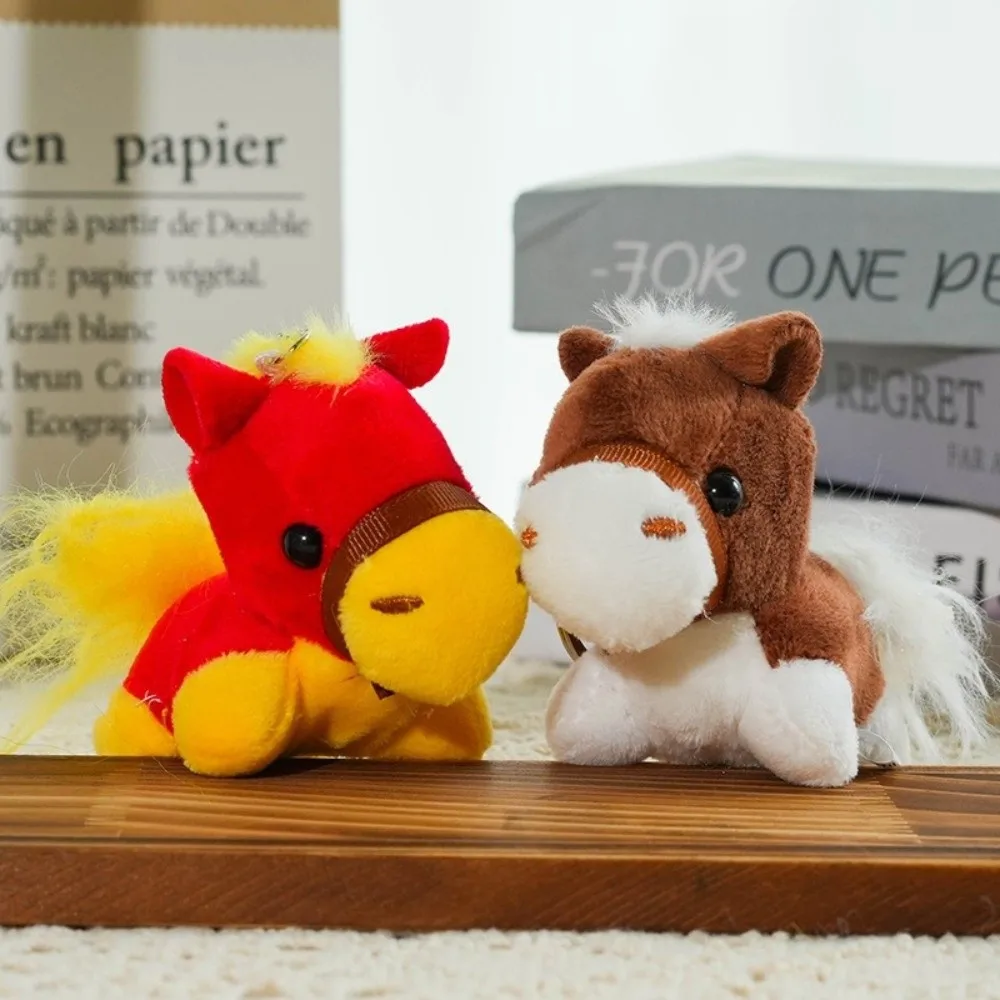 New 8cm Pony Keychain Cartoon Design Soft Animal Horse Cute Style Foal Shape Horse Keychain Zodiac Year of the Horse Gift
New 8cm Pony Keychain Cartoon Design Soft Animal Horse Cute Style Foal Shape Horse Keychain Zodiac Year of the Horse Gift