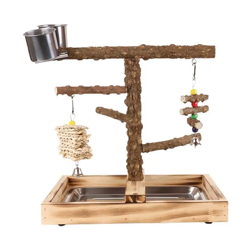 Parrot Stand Parrot Playground With Feeder Cups Chew-Resistant Parakeet Gym Playstand Toys For Feeding Training Outside Indoor
Parrot Stand Parrot Playground With Feeder Cups Chew-Resistant Parakeet Gym Playstand Toys For Feeding Training Outside Indoor