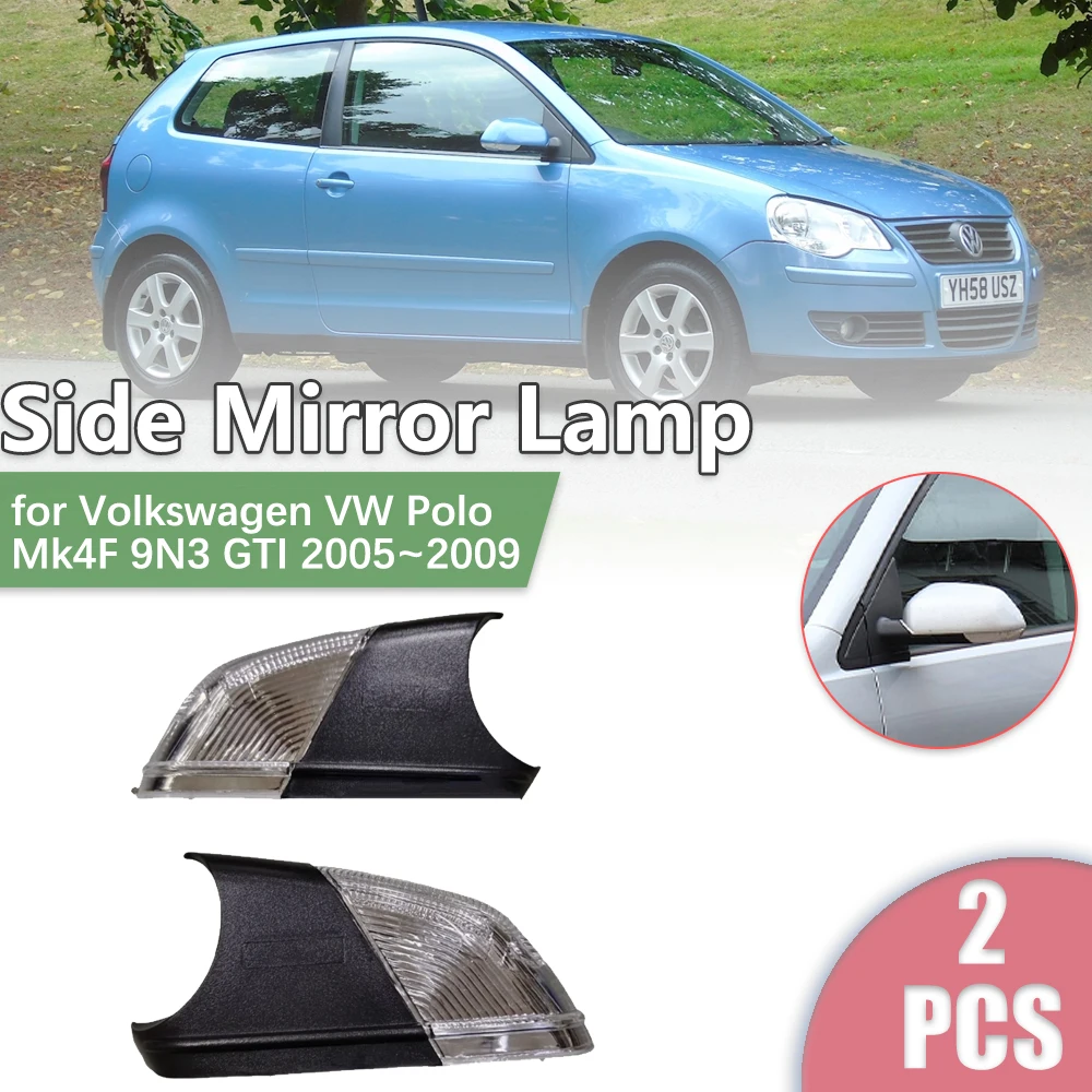 Автомобильное боковое зеркало заднего вида со светодиодной подсветкой для Volkswagen VW Polo Mk4F 9N3 GTI 2005 ~ 2009 2006, индикаторная лампа указателя поворота, аксессуары
Автомобильное боковое зеркало заднего вида со светодиодной подсветкой для Volkswagen VW Polo Mk4F 9N3 GTI 2005 ~ 2009 2006, индикаторная лампа указателя поворота, аксессуары