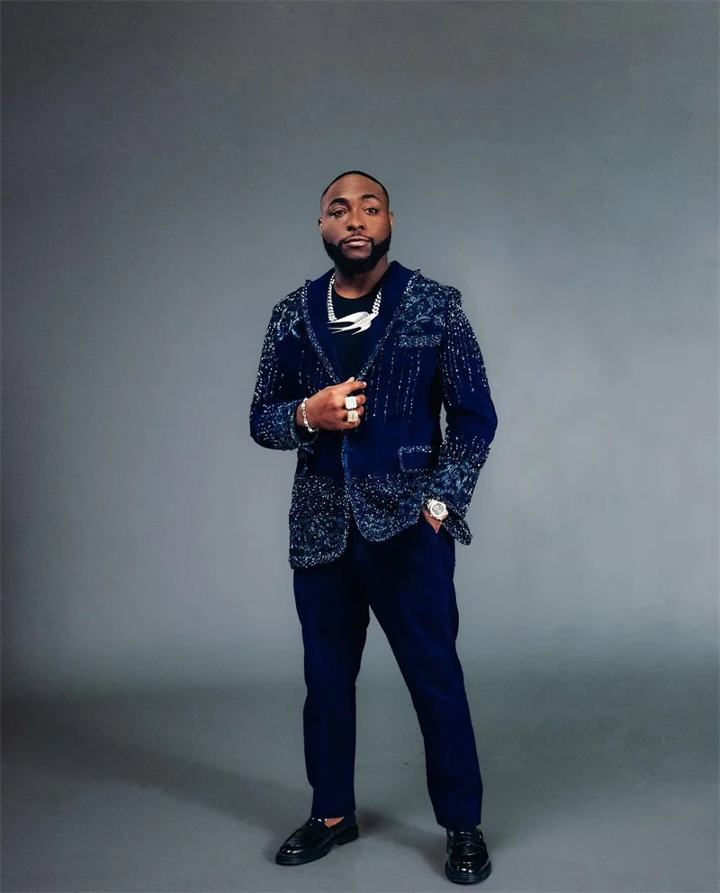 Luxury Crystals Men Suit Set 2 Pcs Blue Blazer+Pants Trousers Groom Formal Office Coat Wedding Tuxedo Customized Jacket Outfit
Luxury Crystals Men Suit Set 2 Pcs Blue Blazer+Pants Trousers Groom Formal Office Coat Wedding Tuxedo Customized Jacket Outfit