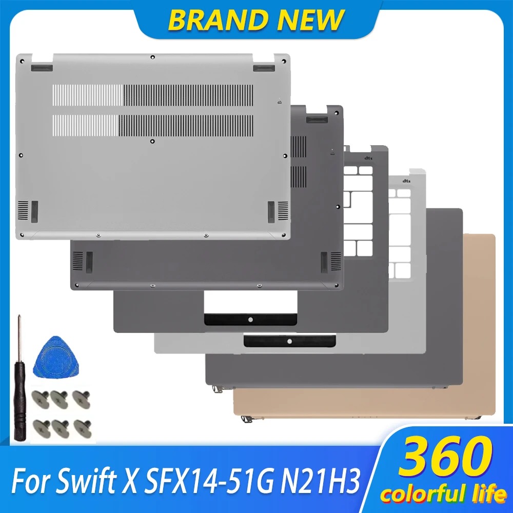 Original Laptop Case For Swift X SFX14-51G N21H3 LCD Screen Back Cover Palmrest Upper Top Case Lower Bottom Case Housing
Original Laptop Case For Swift X SFX14-51G N21H3 LCD Screen Back Cover Palmrest Upper Top Case Lower Bottom Case Housing