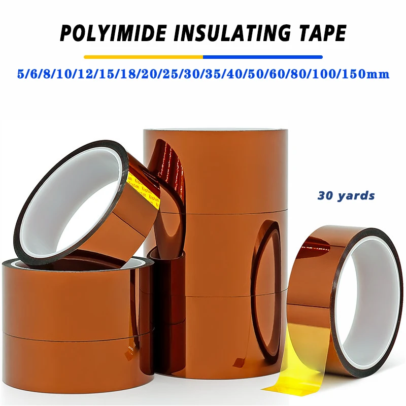 A Volume Width 5mm-150mm Length 26M/66M Polyimide Brown Tape High Temperature Resistant Insulation Tape Board Protection Tape
A Volume Width 5mm-150mm Length 26M/66M Polyimide Brown Tape High Temperature Resistant Insulation Tape Board Protection Tape
