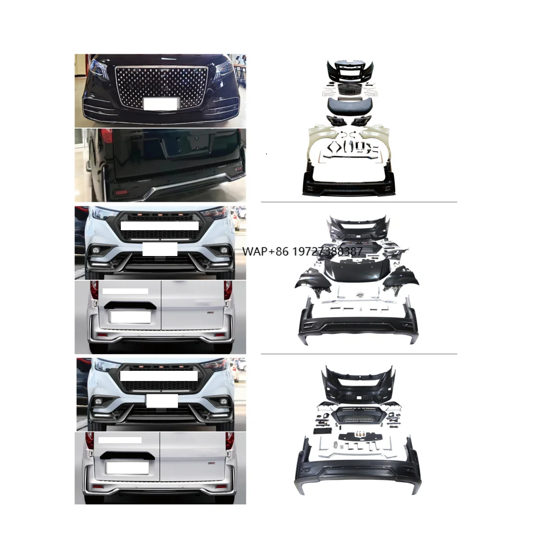 Car Upgrade Conversion Body Kit Front Rear Bumper Side Panel Skirt Fender Bonnet Hood for Transit Tourneo Custom Bodykit
Car Upgrade Conversion Body Kit Front Rear Bumper Side Panel Skirt Fender Bonnet Hood for Transit Tourneo Custom Bodykit