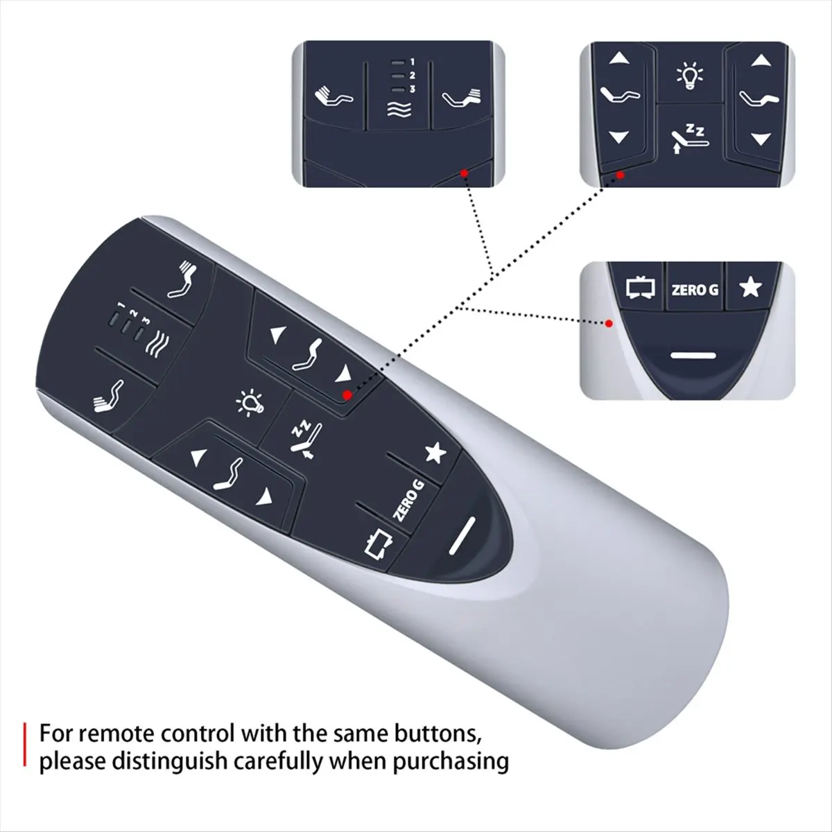 Latest Model Remote Control for /Extend Adjustable Bed Base JLDK.33.01.36 RF502A