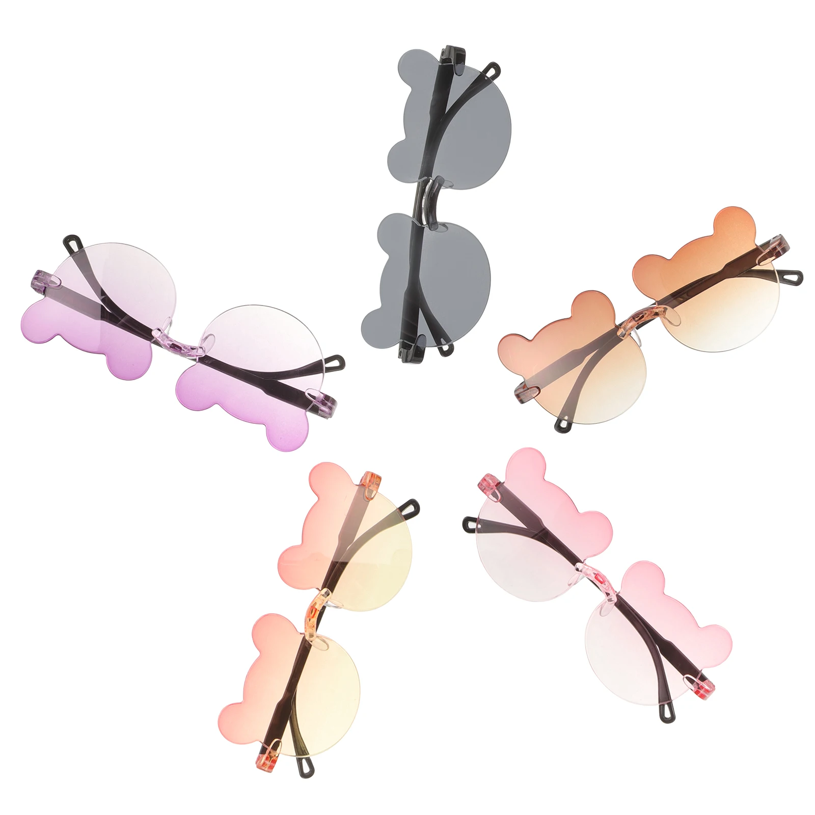 5 Pcs UV400 Sunglasses Bear Decorative Cartoon Outdoor Party Eyeglasses Red Black Sunglasses Purple 
5 Pcs UV400 Sunglasses Bear Decorative Cartoon Outdoor Party Eyeglasses Red Black Sunglasses Purple